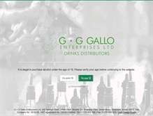 Tablet Screenshot of gandggallo.com